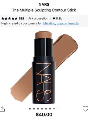 NIB .28oz/8g NARS (Laguna) Sculpting Contour Stick